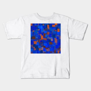 Random Shapes Abstract Pattern Kids T-Shirt